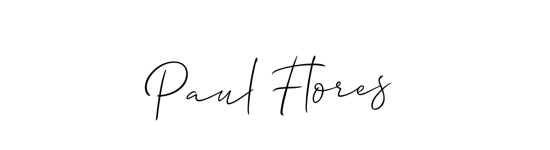 if you are searching for the best signature style for your name Paul Flores. so please give up your signature search. here we have designed multiple signature styles  using Allison_Script. Paul Flores signature style 2 images and pictures png