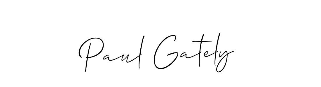 if you are searching for the best signature style for your name Paul Gately. so please give up your signature search. here we have designed multiple signature styles  using Allison_Script. Paul Gately signature style 2 images and pictures png