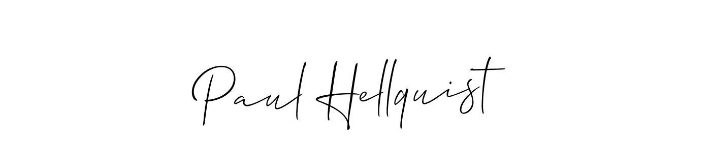 Paul Hellquist stylish signature style. Best Handwritten Sign (Allison_Script) for my name. Handwritten Signature Collection Ideas for my name Paul Hellquist. Paul Hellquist signature style 2 images and pictures png