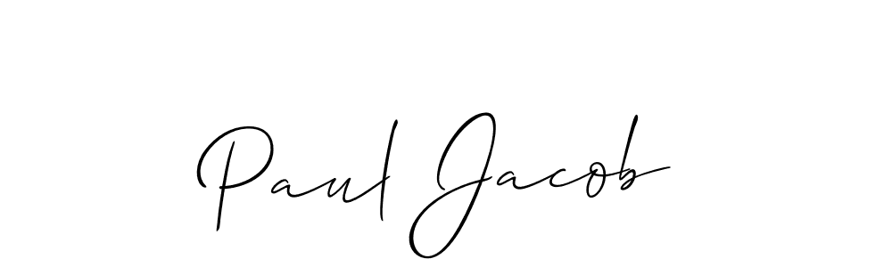 Create a beautiful signature design for name Paul Jacob. With this signature (Allison_Script) fonts, you can make a handwritten signature for free. Paul Jacob signature style 2 images and pictures png