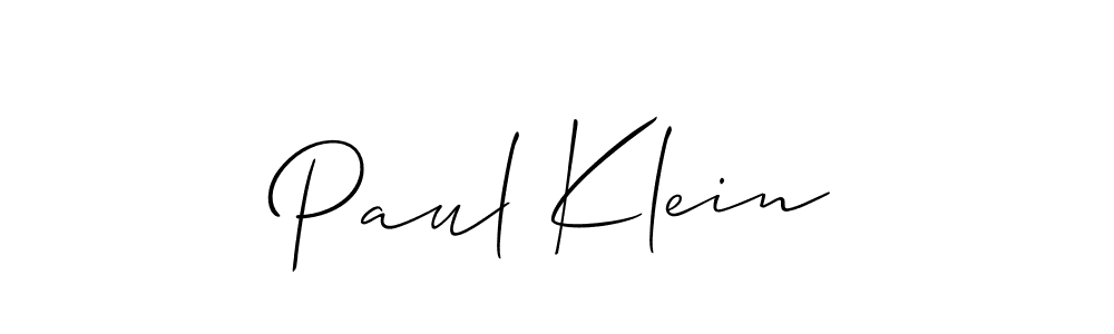 How to Draw Paul Klein signature style? Allison_Script is a latest design signature styles for name Paul Klein. Paul Klein signature style 2 images and pictures png