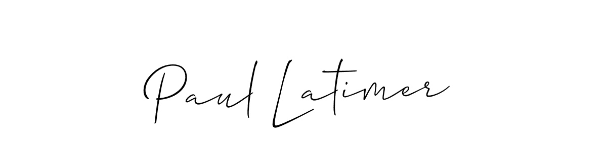 Once you've used our free online signature maker to create your best signature Allison_Script style, it's time to enjoy all of the benefits that Paul Latimer name signing documents. Paul Latimer signature style 2 images and pictures png