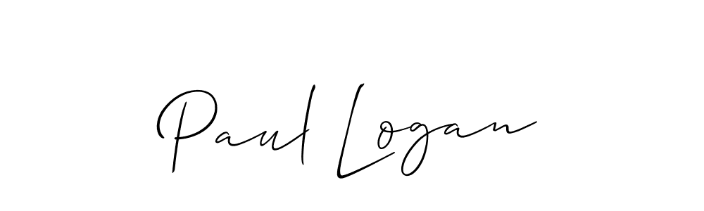Make a beautiful signature design for name Paul Logan. Use this online signature maker to create a handwritten signature for free. Paul Logan signature style 2 images and pictures png