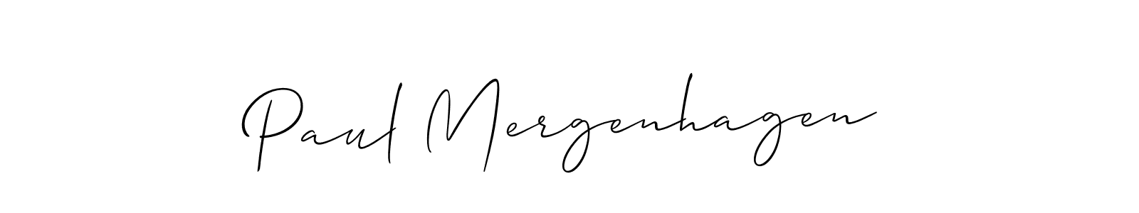 Similarly Allison_Script is the best handwritten signature design. Signature creator online .You can use it as an online autograph creator for name Paul Mergenhagen. Paul Mergenhagen signature style 2 images and pictures png