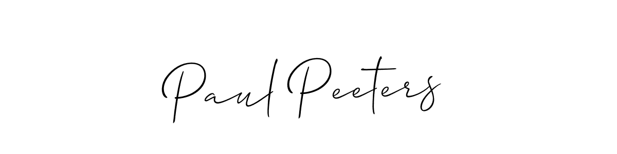 Check out images of Autograph of Paul Peeters name. Actor Paul Peeters Signature Style. Allison_Script is a professional sign style online. Paul Peeters signature style 2 images and pictures png