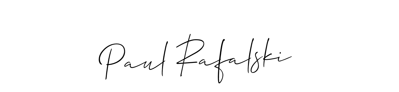 Make a beautiful signature design for name Paul Rafalski. Use this online signature maker to create a handwritten signature for free. Paul Rafalski signature style 2 images and pictures png