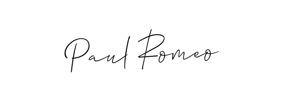 Make a short Paul Romeo signature style. Manage your documents anywhere anytime using Allison_Script. Create and add eSignatures, submit forms, share and send files easily. Paul Romeo signature style 2 images and pictures png