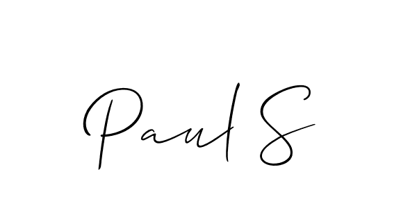 You can use this online signature creator to create a handwritten signature for the name Paul S. This is the best online autograph maker. Paul S signature style 2 images and pictures png