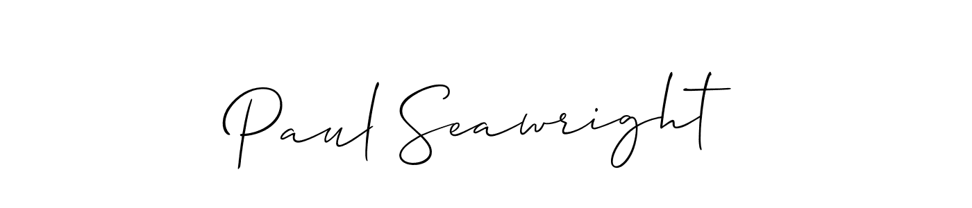 Allison_Script is a professional signature style that is perfect for those who want to add a touch of class to their signature. It is also a great choice for those who want to make their signature more unique. Get Paul Seawright name to fancy signature for free. Paul Seawright signature style 2 images and pictures png