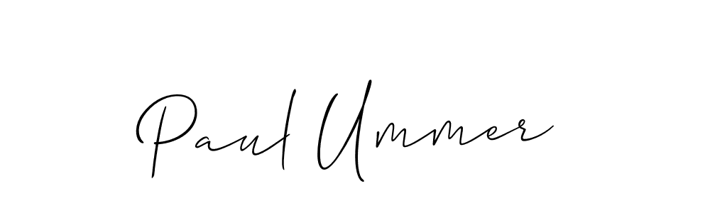 Check out images of Autograph of Paul Ummer name. Actor Paul Ummer Signature Style. Allison_Script is a professional sign style online. Paul Ummer signature style 2 images and pictures png
