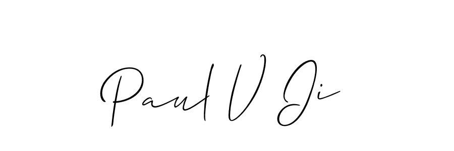 Also we have Paul V Ii name is the best signature style. Create professional handwritten signature collection using Allison_Script autograph style. Paul V Ii signature style 2 images and pictures png