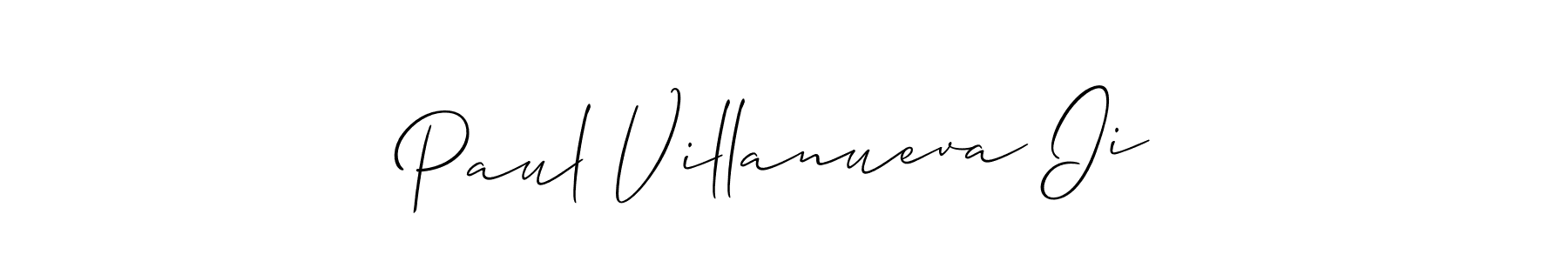 Make a short Paul Villanueva Ii signature style. Manage your documents anywhere anytime using Allison_Script. Create and add eSignatures, submit forms, share and send files easily. Paul Villanueva Ii signature style 2 images and pictures png