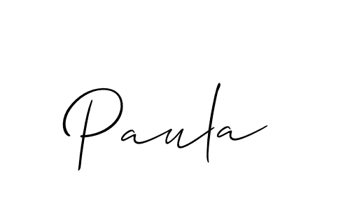 if you are searching for the best signature style for your name Paula. so please give up your signature search. here we have designed multiple signature styles  using Allison_Script. Paula signature style 2 images and pictures png