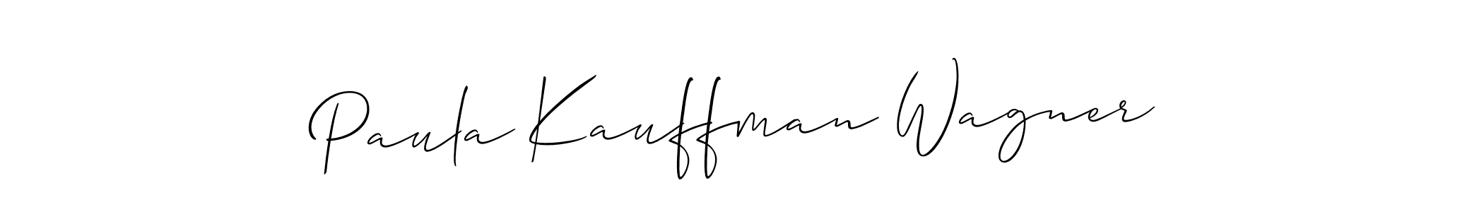 Check out images of Autograph of Paula Kauffman Wagner name. Actor Paula Kauffman Wagner Signature Style. Allison_Script is a professional sign style online. Paula Kauffman Wagner signature style 2 images and pictures png