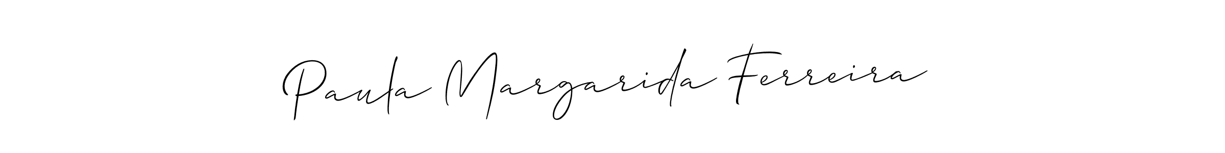 You should practise on your own different ways (Allison_Script) to write your name (Paula Margarida Ferreira) in signature. don't let someone else do it for you. Paula Margarida Ferreira signature style 2 images and pictures png