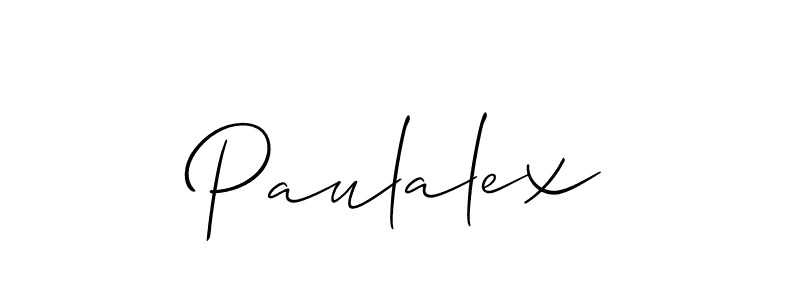 Similarly Allison_Script is the best handwritten signature design. Signature creator online .You can use it as an online autograph creator for name Paulalex. Paulalex signature style 2 images and pictures png