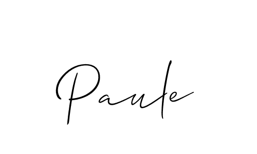 Allison_Script is a professional signature style that is perfect for those who want to add a touch of class to their signature. It is also a great choice for those who want to make their signature more unique. Get Paule name to fancy signature for free. Paule signature style 2 images and pictures png