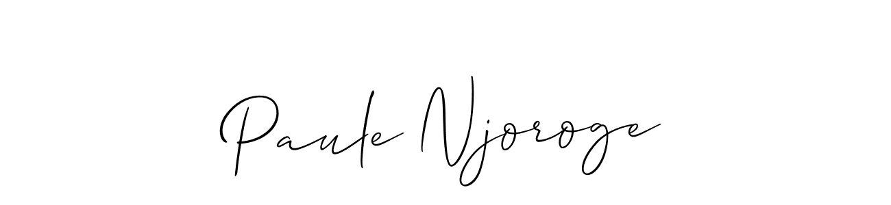 Similarly Allison_Script is the best handwritten signature design. Signature creator online .You can use it as an online autograph creator for name Paule Njoroge. Paule Njoroge signature style 2 images and pictures png