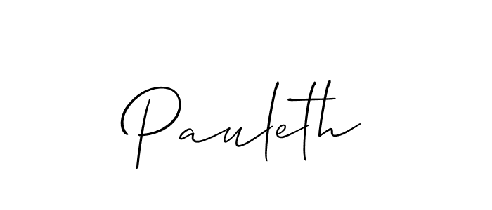 Once you've used our free online signature maker to create your best signature Allison_Script style, it's time to enjoy all of the benefits that Pauleth name signing documents. Pauleth signature style 2 images and pictures png