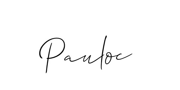 Make a short Pauloc signature style. Manage your documents anywhere anytime using Allison_Script. Create and add eSignatures, submit forms, share and send files easily. Pauloc signature style 2 images and pictures png