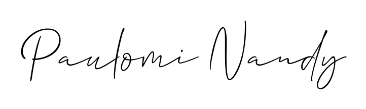 Discover the perfect balance of readability and style for Paulomi Nandy with Allison_Script font. Create your dream signature today. Paulomi Nandy signature style 2 images and pictures png