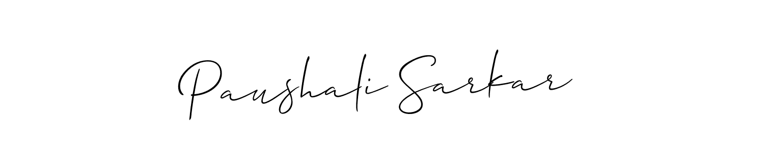 Check out images of Autograph of Paushali Sarkar name. Actor Paushali Sarkar Signature Style. Allison_Script is a professional sign style online. Paushali Sarkar signature style 2 images and pictures png