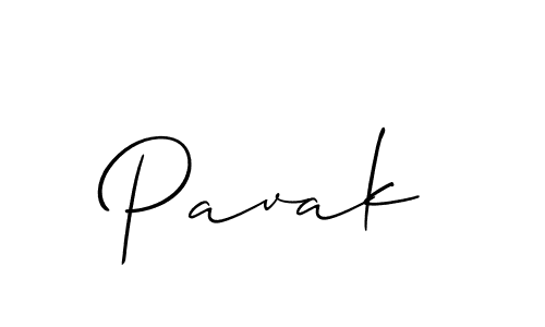 Make a beautiful signature design for name Pavak. With this signature (Allison_Script) style, you can create a handwritten signature for free. Pavak signature style 2 images and pictures png