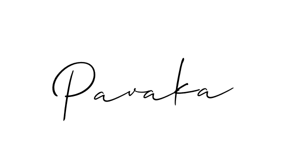 Create a beautiful signature design for name Pavaka. With this signature (Allison_Script) fonts, you can make a handwritten signature for free. Pavaka signature style 2 images and pictures png