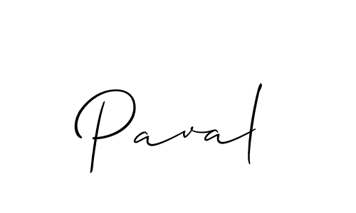 It looks lik you need a new signature style for name Paval. Design unique handwritten (Allison_Script) signature with our free signature maker in just a few clicks. Paval signature style 2 images and pictures png