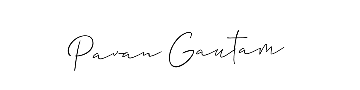 Once you've used our free online signature maker to create your best signature Allison_Script style, it's time to enjoy all of the benefits that Pavan Gautam name signing documents. Pavan Gautam signature style 2 images and pictures png