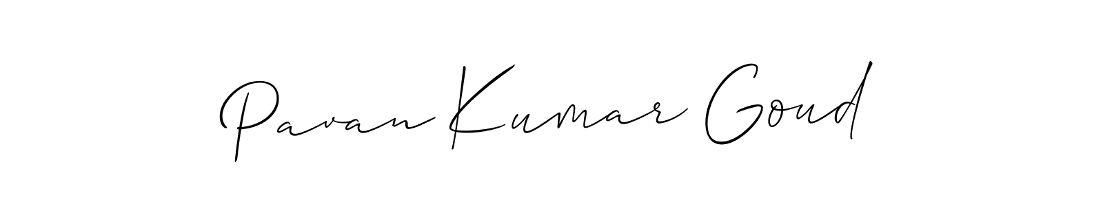 You should practise on your own different ways (Allison_Script) to write your name (Pavan Kumar Goud) in signature. don't let someone else do it for you. Pavan Kumar Goud signature style 2 images and pictures png