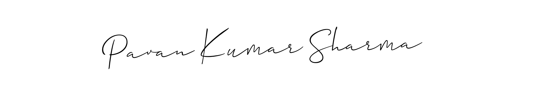 Make a short Pavan Kumar Sharma signature style. Manage your documents anywhere anytime using Allison_Script. Create and add eSignatures, submit forms, share and send files easily. Pavan Kumar Sharma signature style 2 images and pictures png