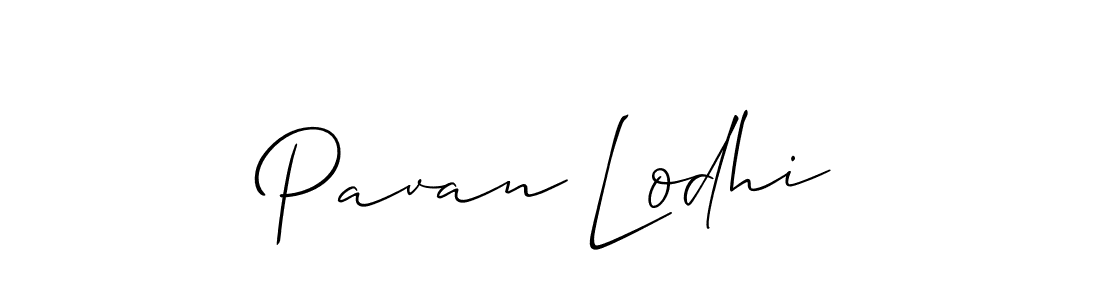 Allison_Script is a professional signature style that is perfect for those who want to add a touch of class to their signature. It is also a great choice for those who want to make their signature more unique. Get Pavan Lodhi name to fancy signature for free. Pavan Lodhi signature style 2 images and pictures png