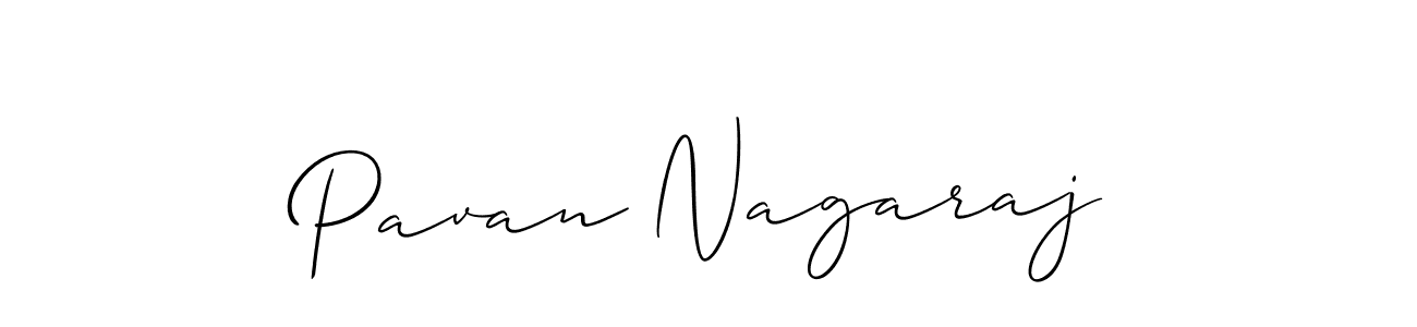 Create a beautiful signature design for name Pavan Nagaraj. With this signature (Allison_Script) fonts, you can make a handwritten signature for free. Pavan Nagaraj signature style 2 images and pictures png