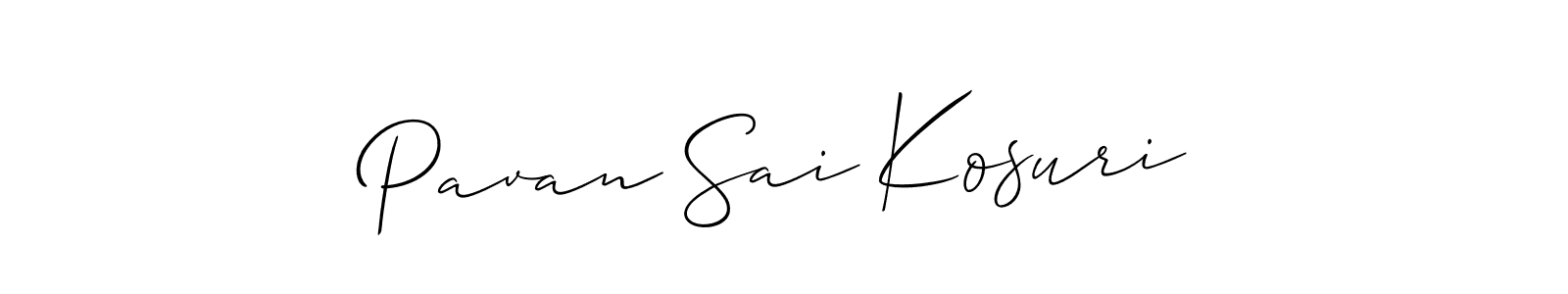 See photos of Pavan Sai Kosuri official signature by Spectra . Check more albums & portfolios. Read reviews & check more about Allison_Script font. Pavan Sai Kosuri signature style 2 images and pictures png