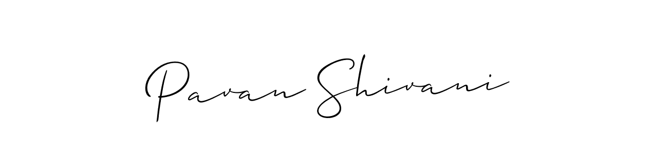 Make a beautiful signature design for name Pavan Shivani. Use this online signature maker to create a handwritten signature for free. Pavan Shivani signature style 2 images and pictures png