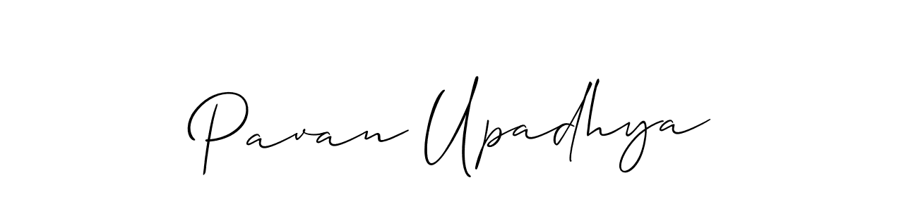 if you are searching for the best signature style for your name Pavan Upadhya. so please give up your signature search. here we have designed multiple signature styles  using Allison_Script. Pavan Upadhya signature style 2 images and pictures png