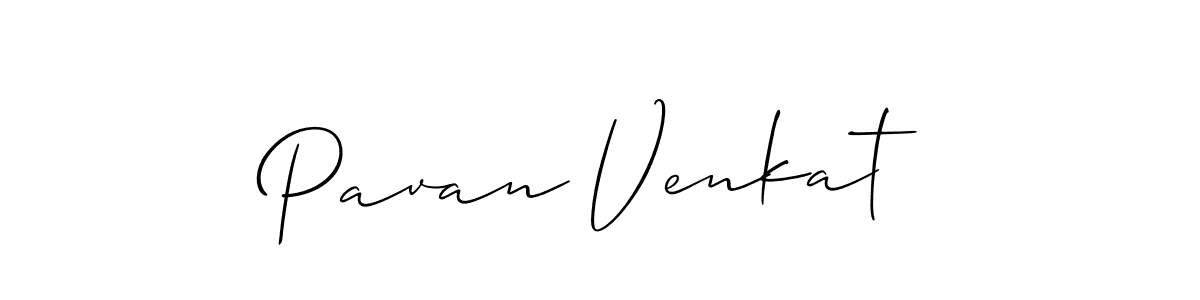 The best way (Allison_Script) to make a short signature is to pick only two or three words in your name. The name Pavan Venkat include a total of six letters. For converting this name. Pavan Venkat signature style 2 images and pictures png