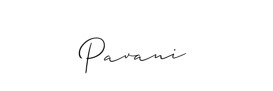 How to make Pavani❤ signature? Allison_Script is a professional autograph style. Create handwritten signature for Pavani❤ name. Pavani❤ signature style 2 images and pictures png