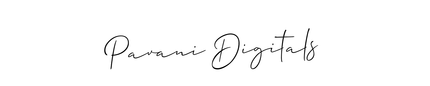 How to make Pavani Digitals signature? Allison_Script is a professional autograph style. Create handwritten signature for Pavani Digitals name. Pavani Digitals signature style 2 images and pictures png