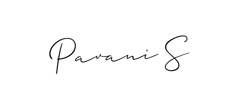 This is the best signature style for the Pavani S name. Also you like these signature font (Allison_Script). Mix name signature. Pavani S signature style 2 images and pictures png