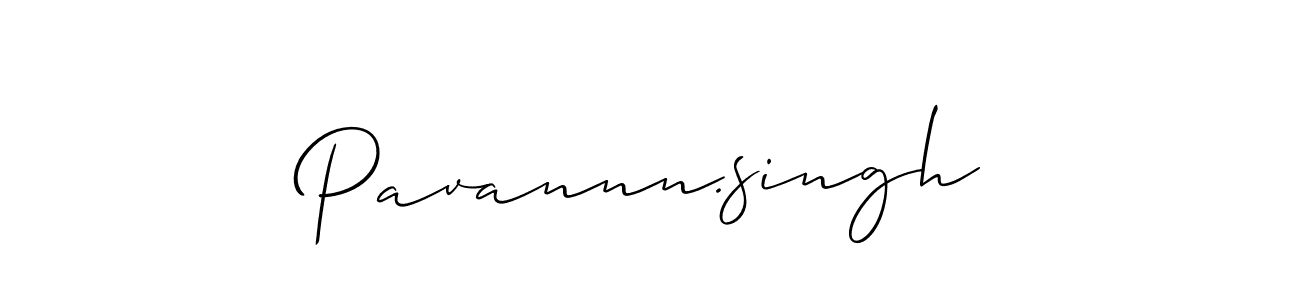 The best way (Allison_Script) to make a short signature is to pick only two or three words in your name. The name Pavannn.singh include a total of six letters. For converting this name. Pavannn.singh signature style 2 images and pictures png