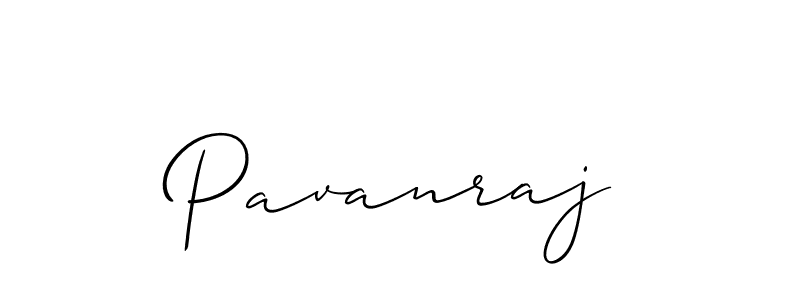 How to make Pavanraj name signature. Use Allison_Script style for creating short signs online. This is the latest handwritten sign. Pavanraj signature style 2 images and pictures png