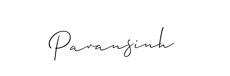 Pavansinh stylish signature style. Best Handwritten Sign (Allison_Script) for my name. Handwritten Signature Collection Ideas for my name Pavansinh. Pavansinh signature style 2 images and pictures png