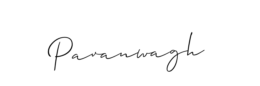 How to make Pavanwagh signature? Allison_Script is a professional autograph style. Create handwritten signature for Pavanwagh name. Pavanwagh signature style 2 images and pictures png