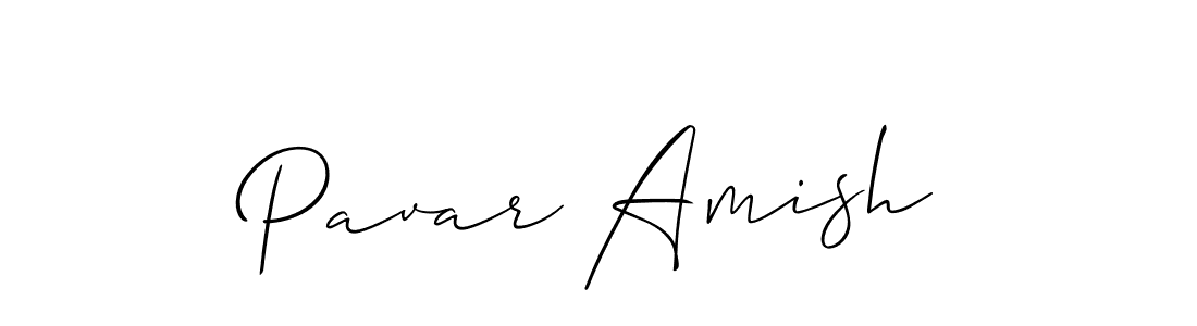 Pavar Amish stylish signature style. Best Handwritten Sign (Allison_Script) for my name. Handwritten Signature Collection Ideas for my name Pavar Amish. Pavar Amish signature style 2 images and pictures png