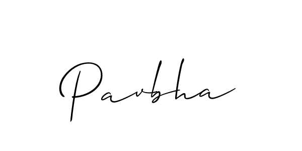Similarly Allison_Script is the best handwritten signature design. Signature creator online .You can use it as an online autograph creator for name Pavbha. Pavbha signature style 2 images and pictures png