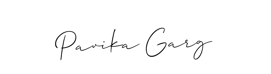 This is the best signature style for the Pavika Garg name. Also you like these signature font (Allison_Script). Mix name signature. Pavika Garg signature style 2 images and pictures png