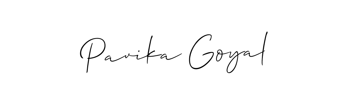 Here are the top 10 professional signature styles for the name Pavika Goyal. These are the best autograph styles you can use for your name. Pavika Goyal signature style 2 images and pictures png