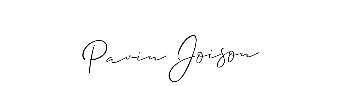Pavin Joison stylish signature style. Best Handwritten Sign (Allison_Script) for my name. Handwritten Signature Collection Ideas for my name Pavin Joison. Pavin Joison signature style 2 images and pictures png